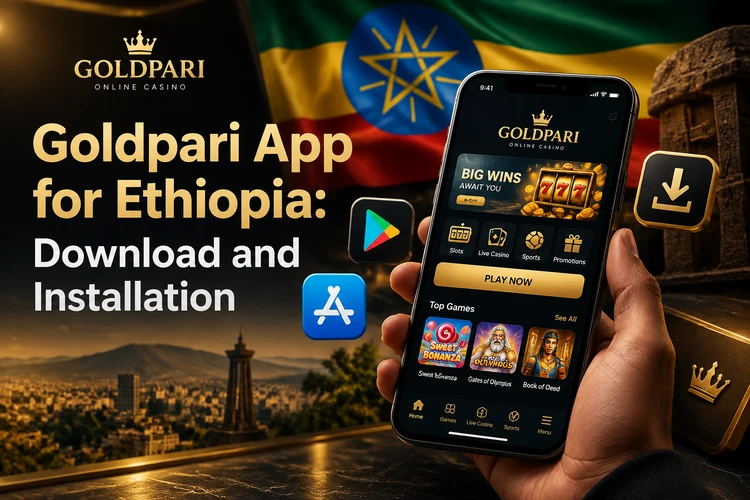 App Goldpari for Ethiopia: Download and Installation